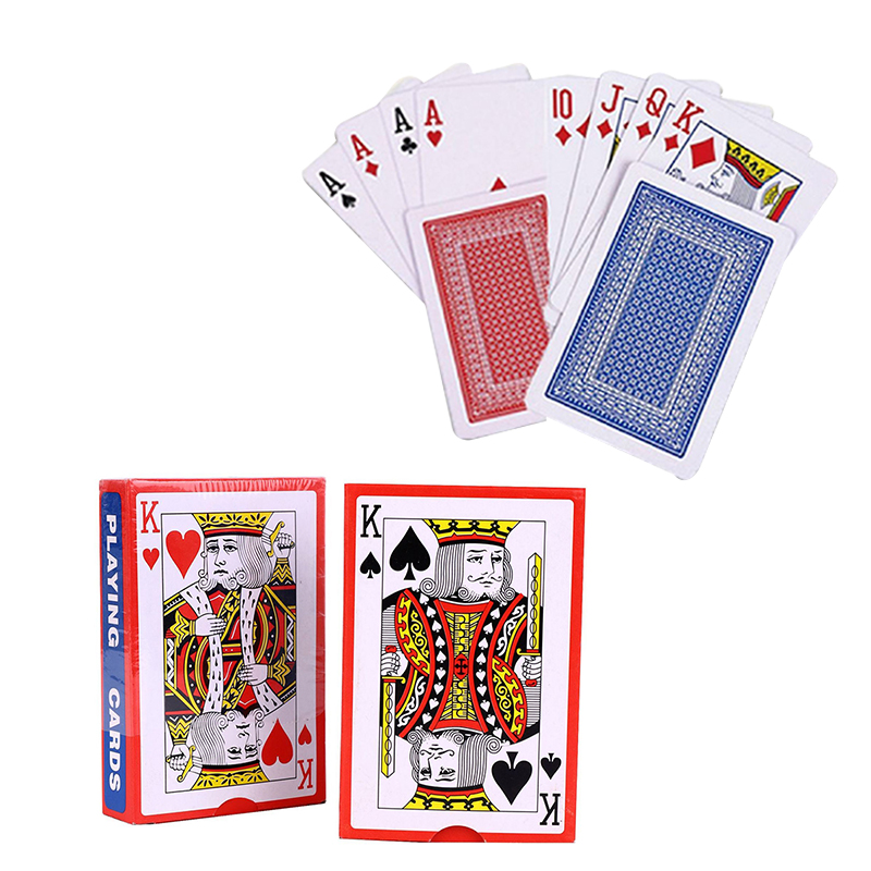 Party Games Using Playing Cards - 54 листа/набор, 56x86 миллиметровый серый бумажный
