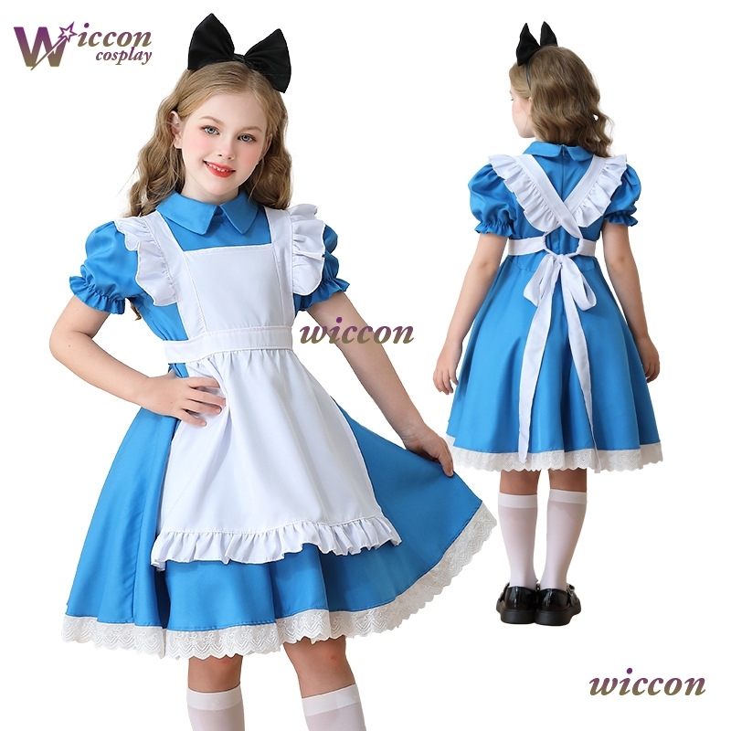 Party Games Alice In Wonderland - Ynot детский синий костюм Алисы в