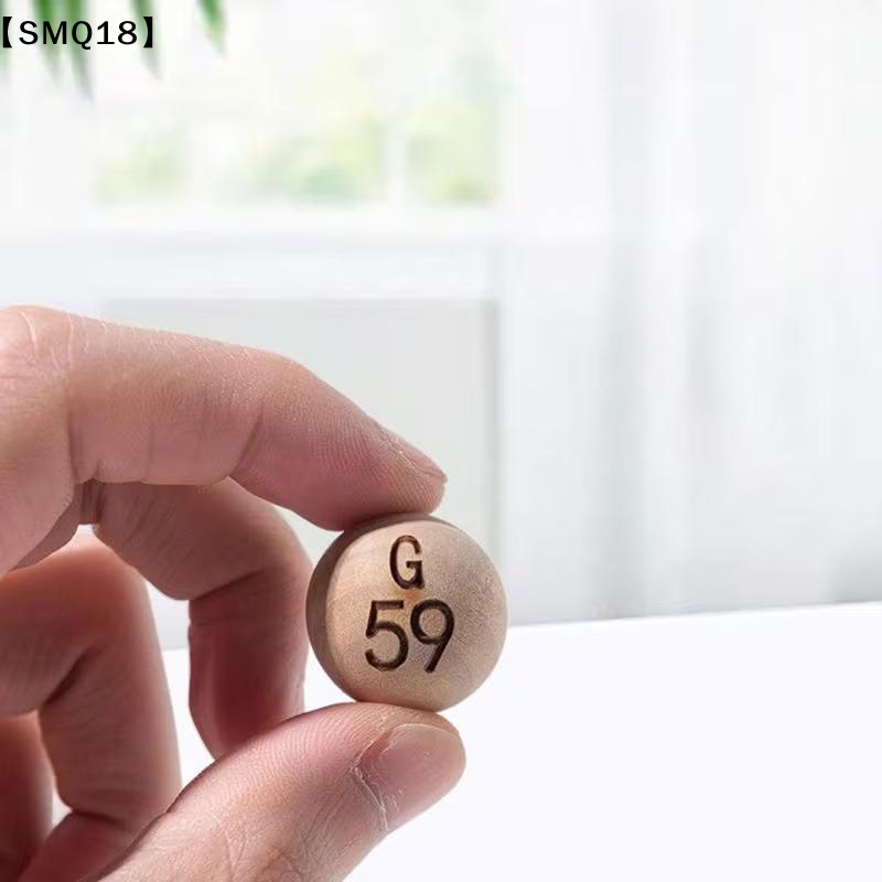 Party Games Bingo - 75 штук натуральных шаров для бинго