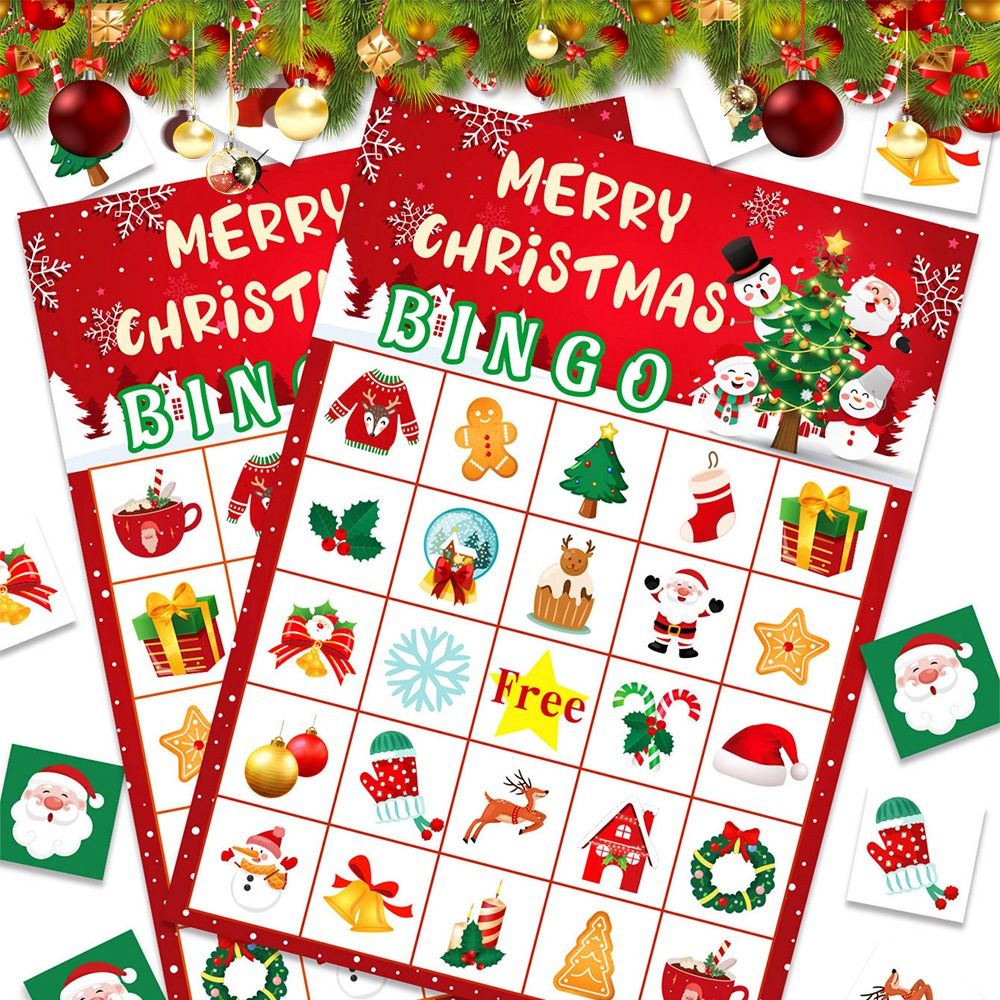 Party Games Bingo - Новые карты с Рождеством и бинго,