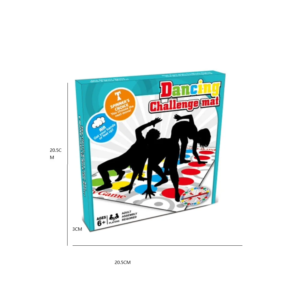 Party Games For 7 People - Популярная игра «Твистер», классический балансировочный коврик