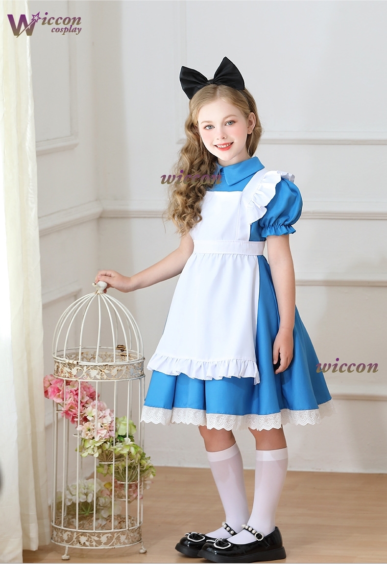 Детский костюм горничной Лолит – обзор и цена Party Games Alice In Wonderland