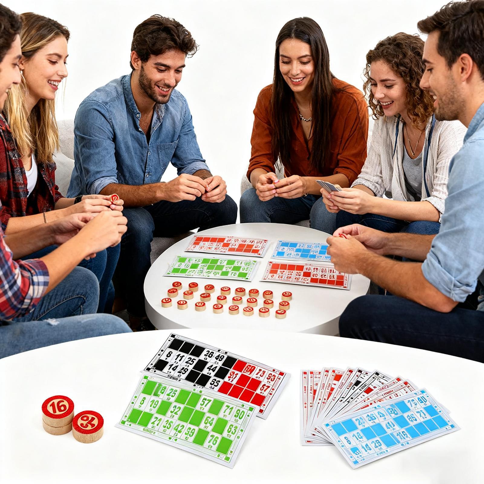 Винтажный деревянный набор для – обзор и цена Party Games Bingo