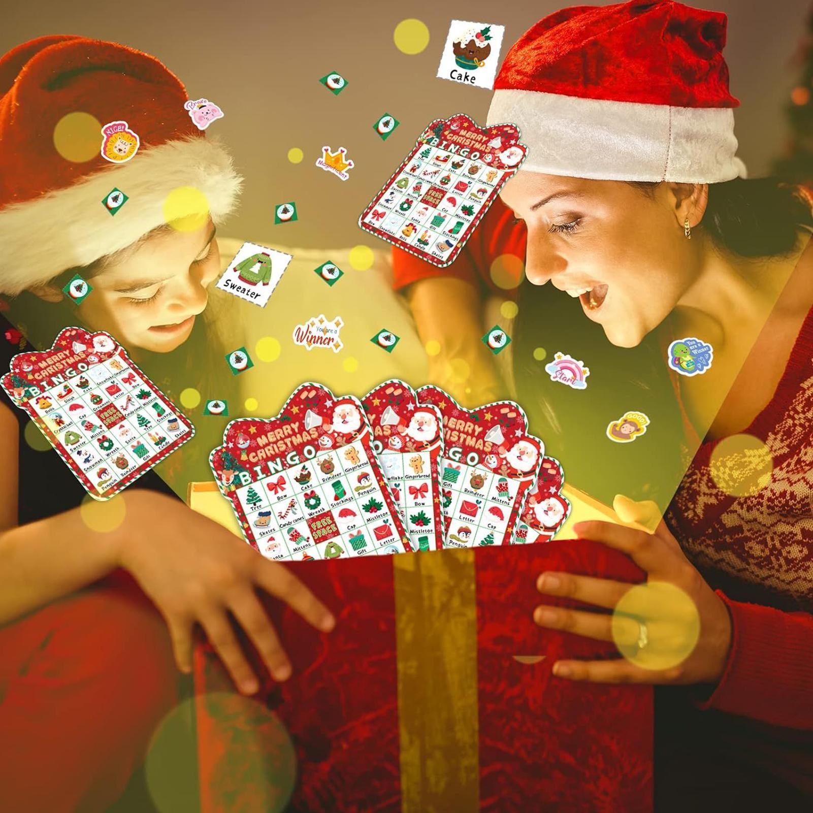 Рождественские карты в виде би – обзор и цена Party Games Bingo