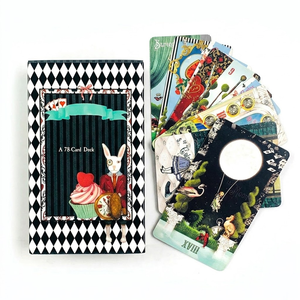 Колода Таро «Алиса в стране чу – обзор и цена Party Games Alice In Wonderland
