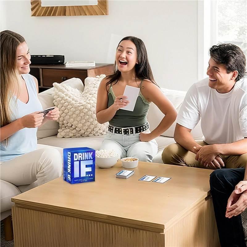 Пейте ЕСЛИ... Веселая игра-кар – обзор и цена Party Games Questions For Adults