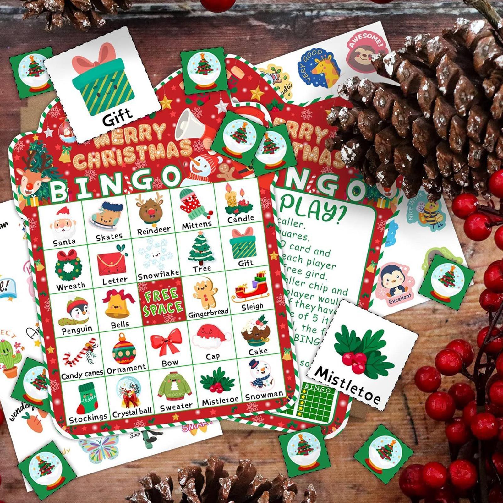 Рождественская игра в бинго, н – обзор и цена Party Games Bingo
